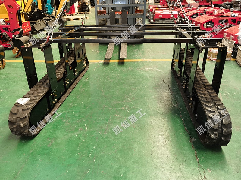 定制橡膠履帶底盤